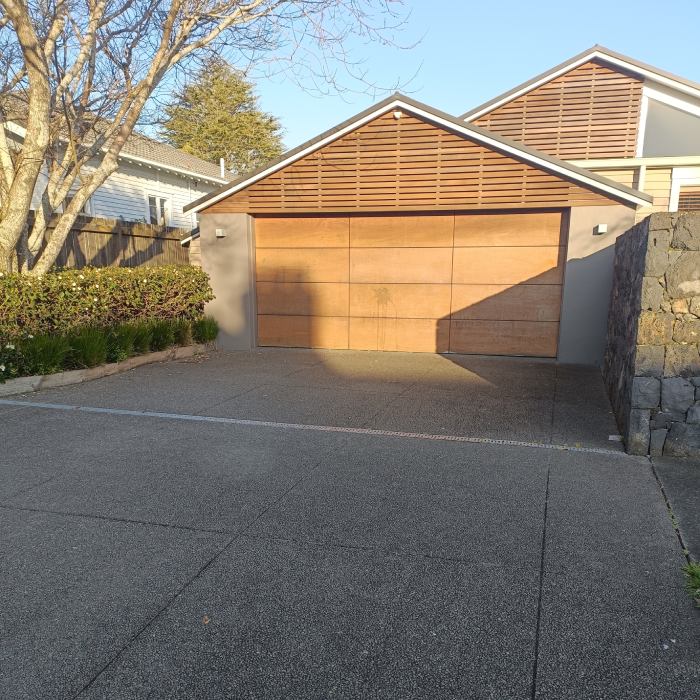 smooth concrete driveway nelson